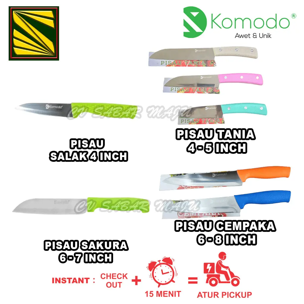 Komodo Pisau Empaka